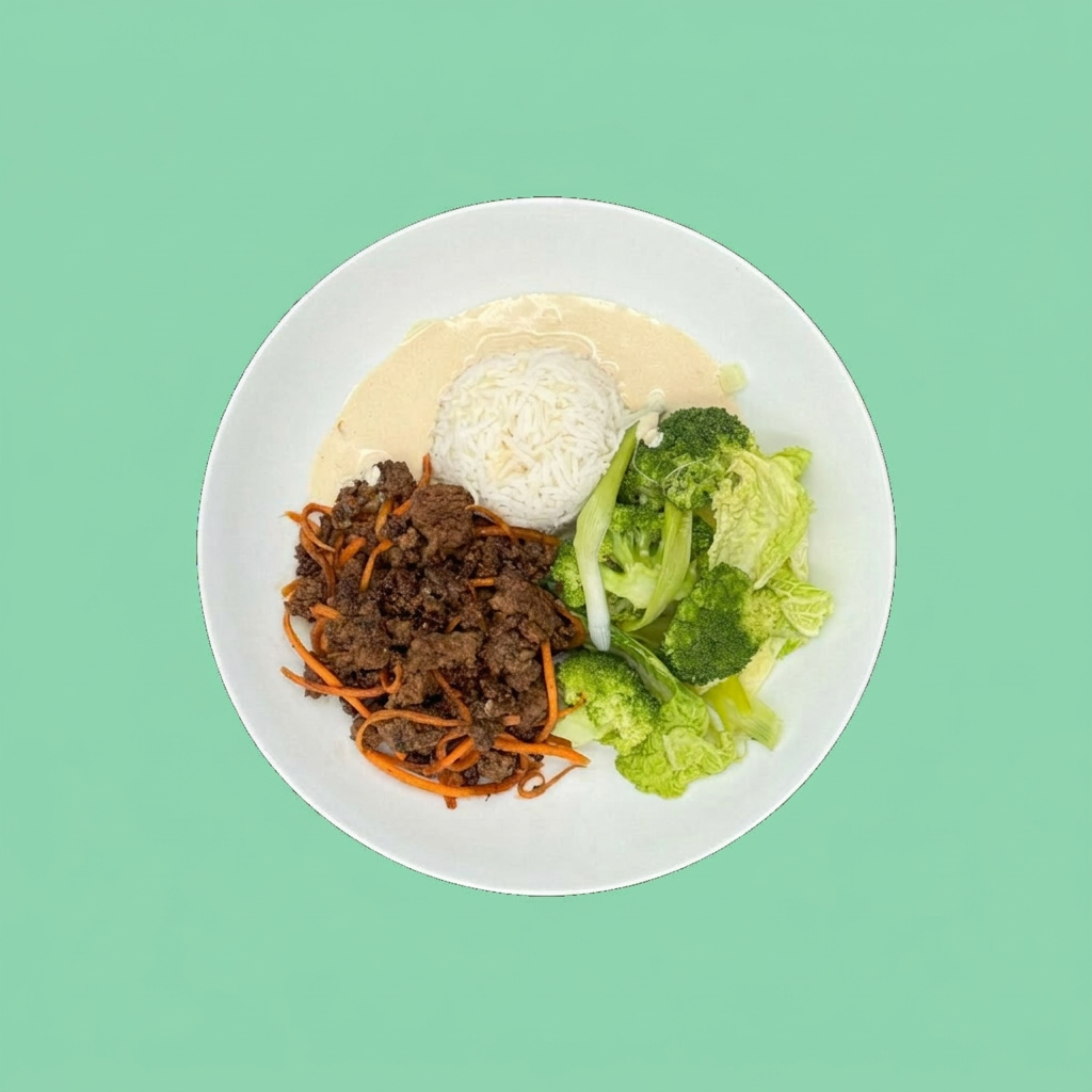 Crispy Korean Beef Rice Bowl — Smart Plates