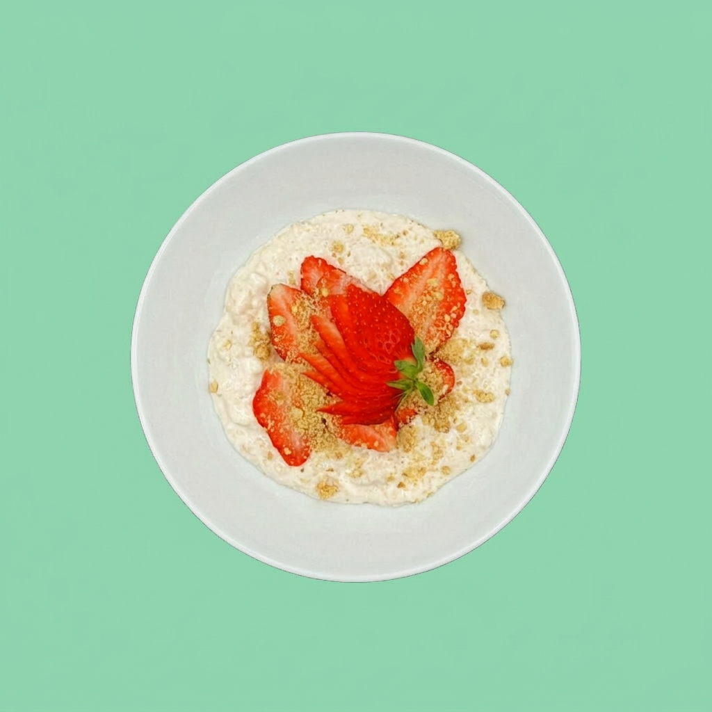 Strawberry Cheesecake Overnight Oats — Smart Plates